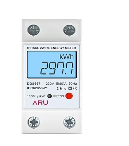 Compteur d'énergie monophasé pour identifier les appareils qui consomment trop 220V