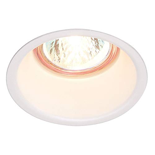 Preisvergleich Produktbild Niedervolt Deckeneinbauleuchte "Horn" G5,3 / 50W in Weiß