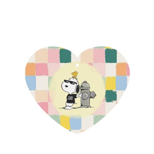 スヌーピー 【6枚入り】車用 芳香剤 ハンギング 吊り下げ お部屋 空間用 かわいい グッズ