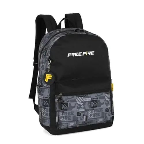 Mochila Free Fire Luxcel MS49781FF (Preto)