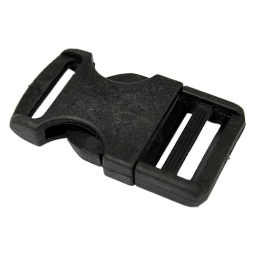 Fecho De Engate Rápido Plástico 25mm e 50mm Para Mochilas Coleiras Bolsas Fitas (10, 50mm)