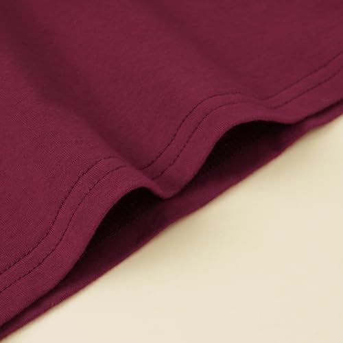 LYSMuch 2-5T Toddler Girls Ruffle Sleeve T Shirt Puff Short Sleeve Basic Tank Top Blouse Plain Solid Kids Casual Clothes4