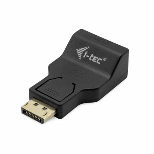 i-tec DisplayPort to VGA Adapter, up-to 1920×1080/60 Hz
