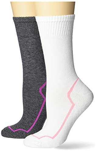 Image of HUE Women's Eco Sport Crew Socks (2-Pack)