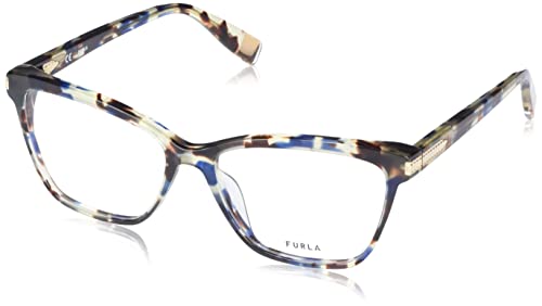 Furla VFU436 0WT9 Eyewear Unisex Acetate, Standard, 55