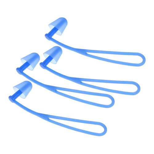 Didiseaon Waterproof Ear Plugs for Swimming Boys and Girls Ear Covers with Cord Silicone Underwater Earplugs Soft Material Easy to Use