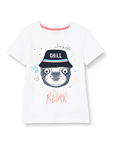 Preisvergleich Produktbild NAME IT Jungen NMMHANGON SS TOP T-Shirt, Bright White, 98