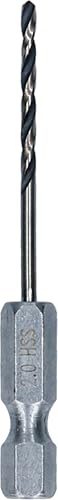 Bosch 1x Metal HSS Twist Drill Bit with Hex Shank (for Steel, Non-Ferrous Metals, Ø 2,00 mm, Professional Accessory Drill Drivers)