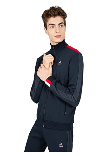 Le Coq Sportif 0 Felpa, Blu (Sky Captain/Sky