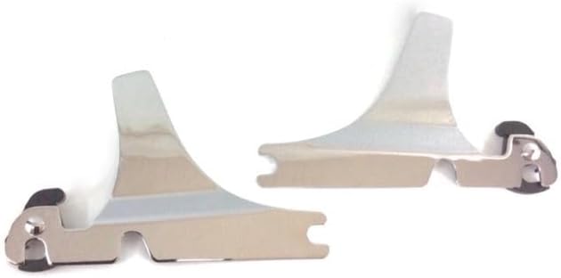 2000-2017 Softails Backrest Detachable Side Plates Chrome 53815-00A Harley Softail Heritage Classic Springer Classics 2001 2002 2003 Back Rest HD Detachables Sideplates Sissybar Sissy Bar Saddle Bags