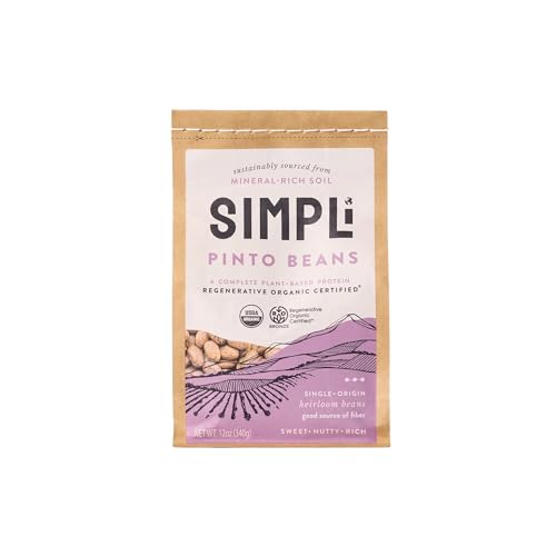 SIMPLI Organic Pinto Beans, 12 OZ