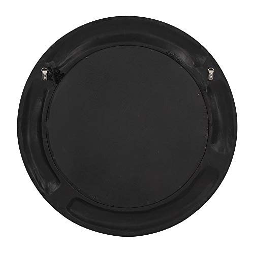 Image of Howard Elliott Bergman Big Round Mirror for Wall Decor, Moss Green Mirror with Starburst Effect, Modern Large Circular Hanging Wall Vanity Mirror for Living Room, Bathroom or Entryway, 32 x 32 Inch