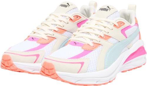PUMA Womens Hypnotic Elevate Lace Up Sneakers Shoes Casual - White4