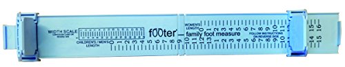 Foot Measure for Shoe Sizing at Home. Great for Buying Shoes Online! (Assorted Colors) (Baby Blue)