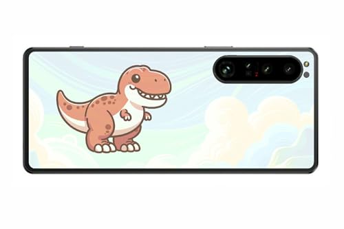 ClearView Sony Xperia 1 IVp vg w ی tB { V[Y 킢 eBmTEX tyrannosaurus