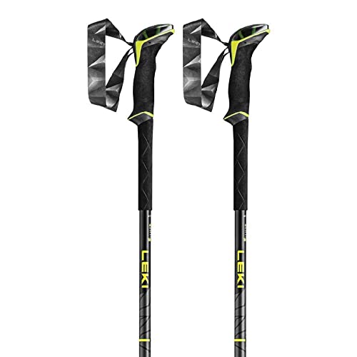 Leki Makalu AS Länge 110-145 cm Limelight - Black - Dark Anthracite