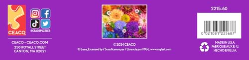 Puzzle Floral 14 anos o más miniatura 3