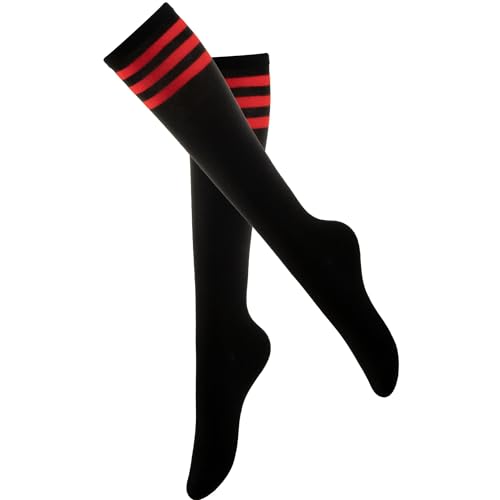 Image of Knee High Socks for Women, Long Tall Knee Tube Socks