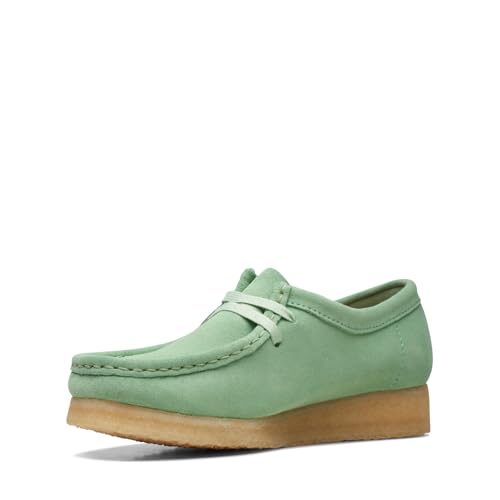Image of Clarks Womens Wallabee Flats Oxford Shoes