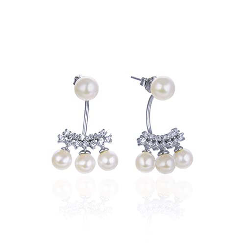 Argent 925 zircone perles cristal : fini les boucles perdues