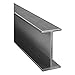 I-Beam, ISOFR, Gray, 6x3 In, 1/4 In Th, 20 Ft