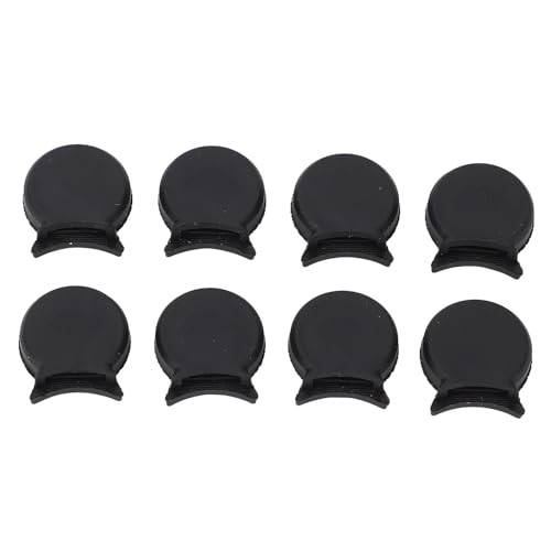 8 Pcs Silicone Clarinet Oboe Thumb Rests Round Finger Rest Pads Thumb Protector for Most Clarinet