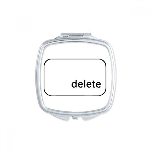 Miroir compact Ctrl clavier portable pour retouches maquillage - 2