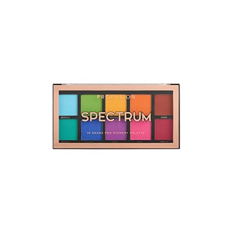 Profusion Cosmetics Spectrum Mixed 10 Shade Eyeshadow Palette Cover