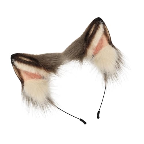 Serre-tête oreilles de chat ensemble de cosplay avec queue de renard