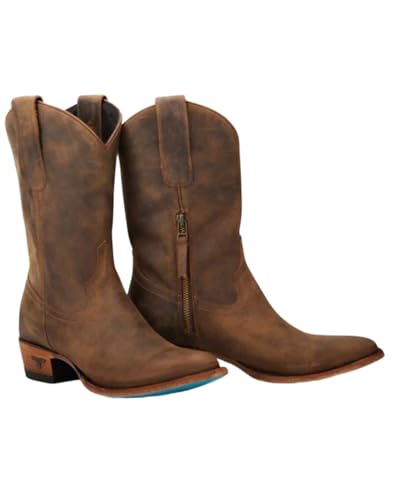 Lane Womens Plain Jane Round Toe Midi Casual Boots Mid Calf Low Heel 1-2