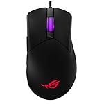 ASUS ROG Gladius III Core Wired Gaming Mouse – Right-Handed Ergonomic, 72g, 12K DPI, ROG Paracord, Push-Fit Switch Sockets/Hot-Swappable Switches, Gear Link Web-Based Configuration, PC/Mac Support