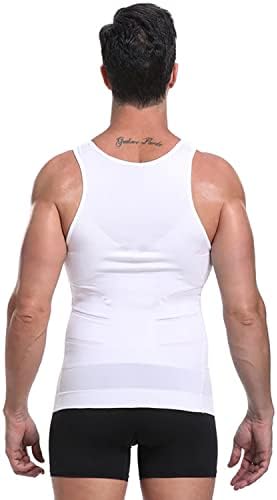 Wearslim® Men’s Slimming Body Shaper Vest Shirt | Abs Abdomen Slim Stretchable Tummy Tucker Vest