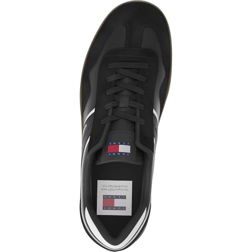 Baskets Tommy Jeans TJM LEATHER RETRO CUPSOLE pour Homme - vue 7