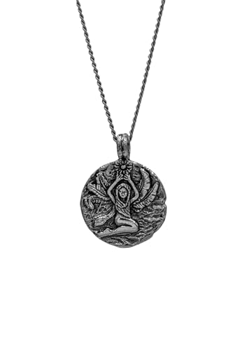 Collier en argent avec pendentif Vierge 60 cm, le cadeau idéal pour hommes