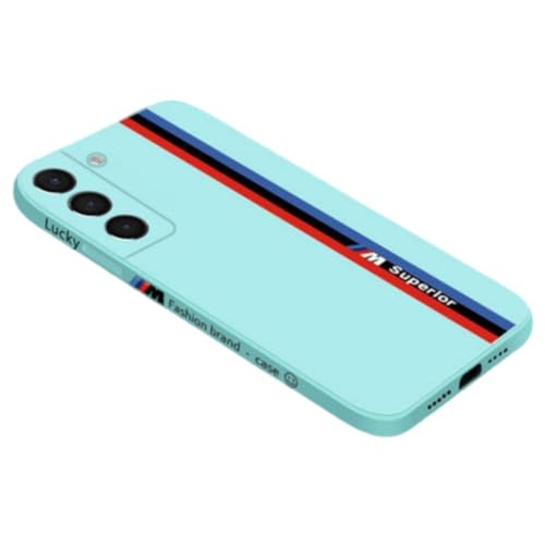 Image of Gadgetsmantra Back Cover Case for Samsung Galaxy Note 9 Shockproof Protective Soft Liquid Silicone M Case for Men & Boys(Cyan)