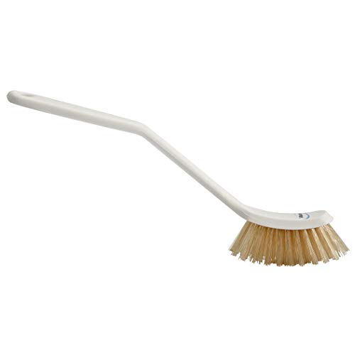 Vikan Heat Resistant Scrubbing Brush, 290 mm, Hard, White - Image 2