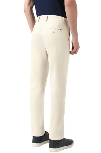 Image of Peter England Men's Slim Casual Pants