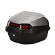 awliye Motorradkoffer Topcase 39x39x29cm 35L Motorradkoffer Heckkoffer Kofferraum top case Roller Koffer Wasserdicht Motorrad Top Box mit Sicherheitsschloss für Helm Gepäck Roller Motorrad Scooter