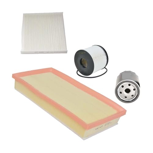 Xuanqingyi Store 互換性MAXUS V90エンジンキャビンA/Cフレッシュエア燃料オイルフィルターキット対応フィルター4個セット(4pcs Set A)