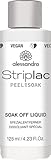 alessandro Striplac Peel or Soak Soak-Off Liquid – Spezialentferner zur Ablösung von Peel or Soak Striplac – Mit Mangoduft – 1 x 125ml