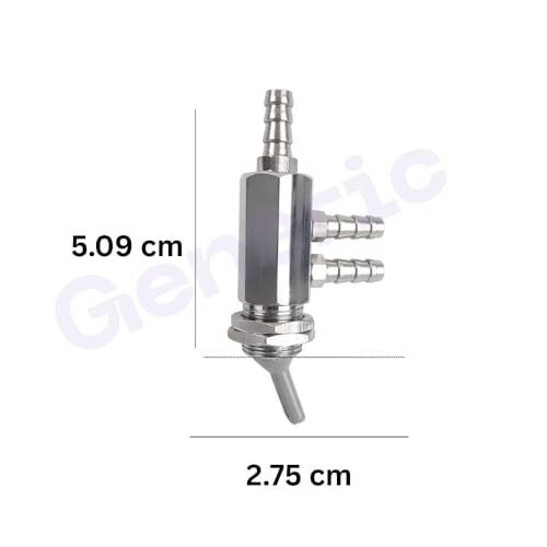 Image of Dental Water Exchange Switch 5MM - Copper Water Fountain Valve | Dental Chair Water Pressure Regulator | Replacement Chair Unit Accessory