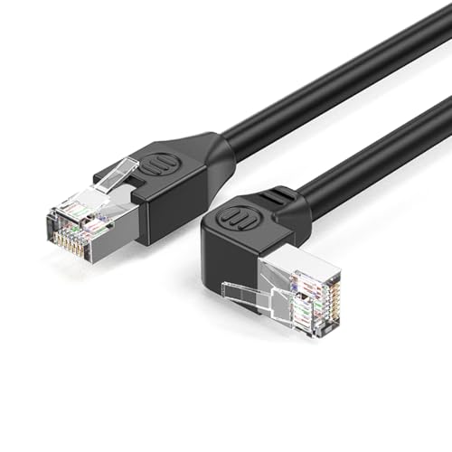 Fhsqwernm Robustes Cat5e Ethernet Netzwerkkabel Schwarz