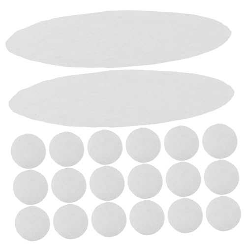 Holibanna Experimental Filter Paper 100pcs Pleated Filter Papers Insemination Supplies