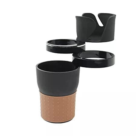 LUV HUB CAR Cup Holder for All in 1 Adjustable Holder Car Cup Holder,Multi-Functional 5 in 1-Rotatable Vehicle Cup Holder Organizer for Sunglasses Drink Phone Holder and Items Storage