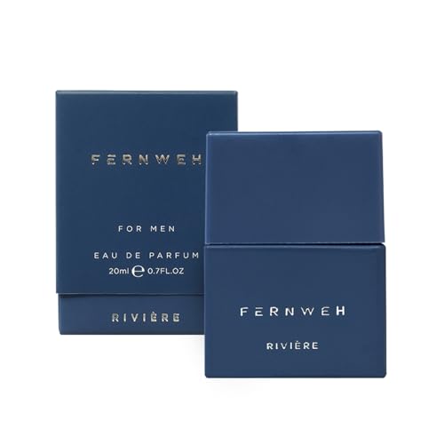 Image of Fernweh Riviere Travel Perfume (20ml) | Long Lasting Perfume for Men | Aqua, Fresh & Woody Pocket Friendly Eau De Parfum | Perfect for Party, Outing, Office & Dates