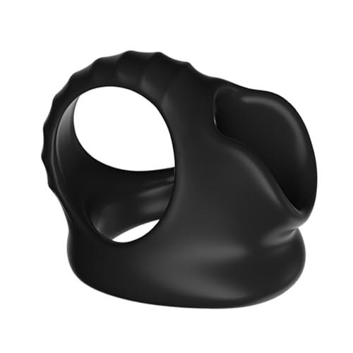 4-Hole-Locking-Ring-Medical-Silicone-Material-Black-Physical-Sperm-Locking-Make-Erection-Longer-Harder-and-Stronger-Long-Lasting-and-Durable-Mens-Sex-Toys-Couples-Sex-Toys-time-delay