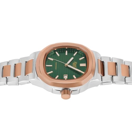 Image of Ajanta Quartz Astera Dial Stainless Steel Date Display Watch for Men