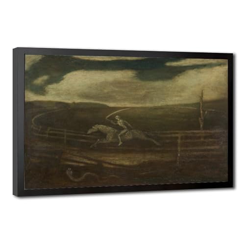 Tableau sur toile Albert Pinkham Ryder La piste de course finitions premium