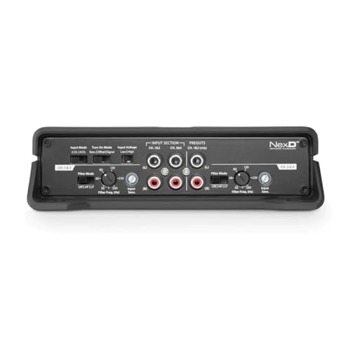 JL AUDIO JD400/4 4 Ch. Class D Full-Range Amplifier, 400 W