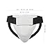 Mipcase Groin Protector Cup: Kids Groin Guard Boy Shock-Absorbing Taekwondo Boxing Kickboxing Groin Abdominal Protector for Fighting Training Karate